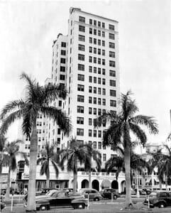 Miami, FLORIDA - Downtown & Biscayne Bay - 1940