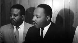 Dr. King at SCL Conference in Four Ambassadors in 1968.