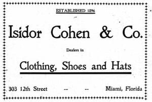 Ad in 1904 City Directory