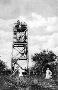 Sallie Observation Tower in 1908