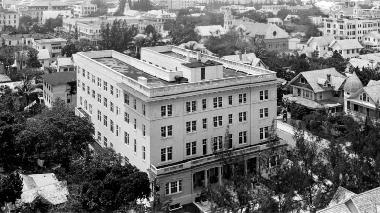 YMCA Building in 1920 from McAllister Hotel
