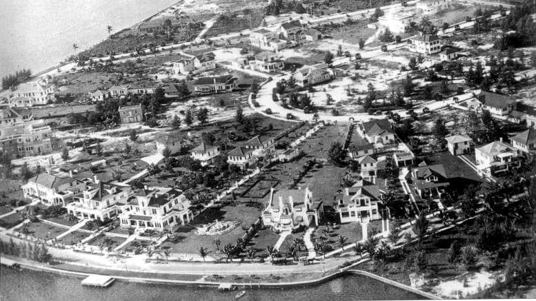 Aerial of Point View in 1920s
