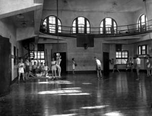 Gymnasium in YMCA Building in 1920s