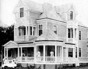 Johnson Residence at 1300 Avenue B in 1900