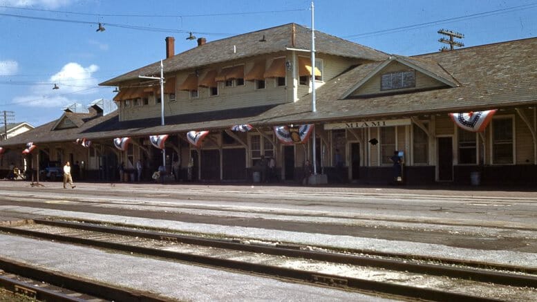 Downtown Railroad Station in the 1950s
