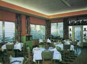 An-Nell Hotel Dining Room in 1950s
