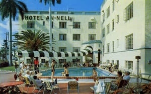 Postcard of An-Nell Hotel in 1950s