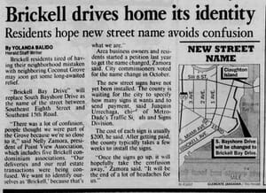 Article in Miami Herald on February 20, 1997