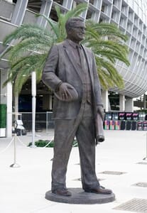 Statue at Joe Robbie Stadium in Miami Gardens