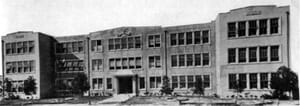 Booker T Washington High School in 1927