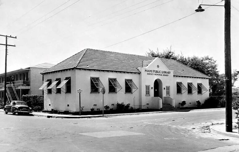 Dorsey Memorial Library in the 1940s