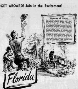 Ad in Miami News on March 7, 1958