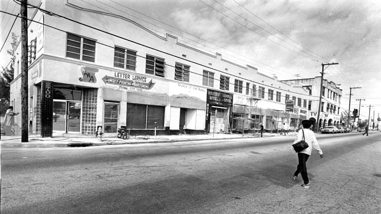 Wynwood Street Scene in 1984