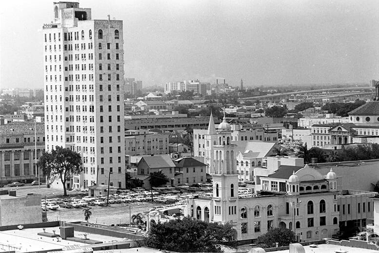 Pacific Building prior to demolition in 1970