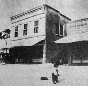Dupuis Medical Office and Lemon City Drug Store in 1906 prior to the additions and renovations in 1907