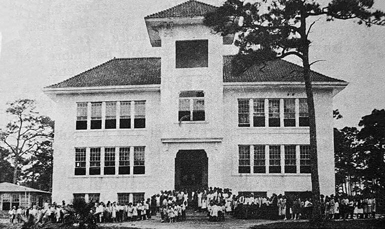 Lemon City School in the late 1910s